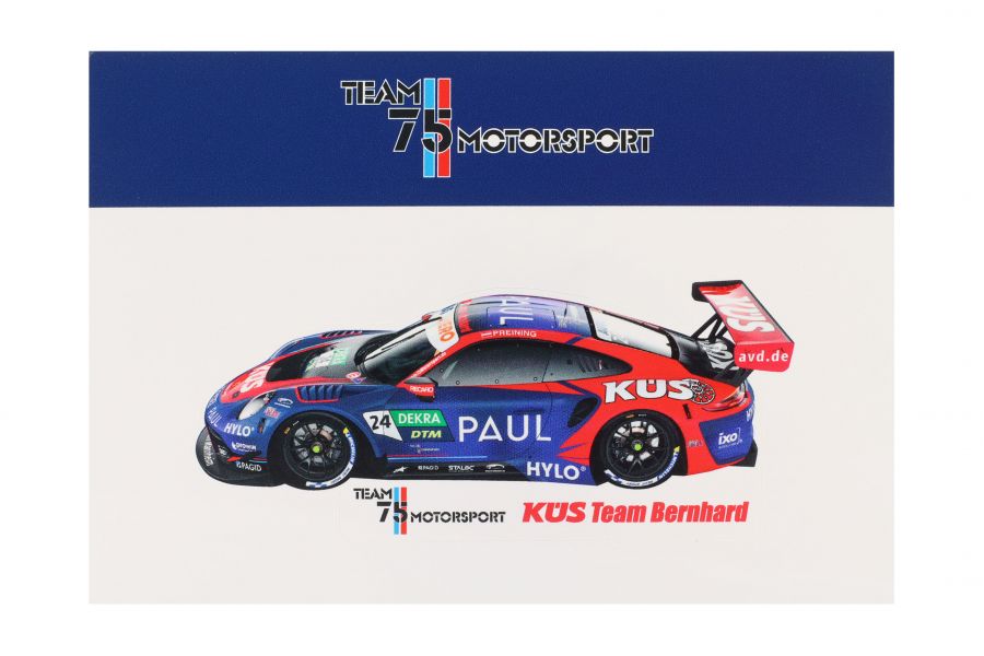 Team75 sticker Porsche 911 GT3 R #24 DTM 2022