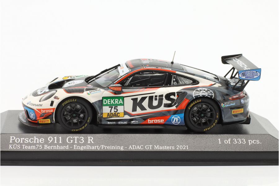 Porsche 911 GT3 R #75 ADAC GT Masters 2021 KÜS Team75 Bernhard  MInichamps 
