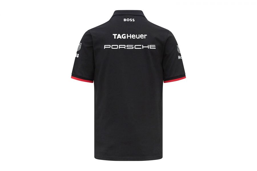 Porsche Team Polo-Shirt formula E black