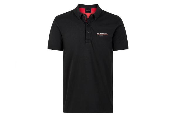 Men's Polo shirt Porsche Motorsport 2021 logo black