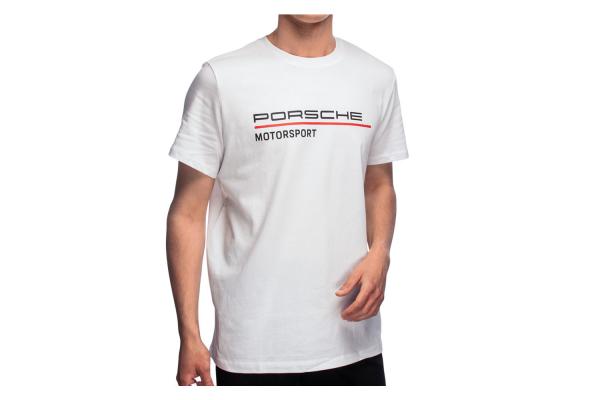 Herren T-Shirt Porsche Motorsport 2021 Logo weiß