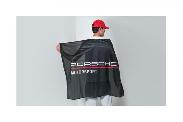 Porsche Motorsport flag black 90 x 60 cm