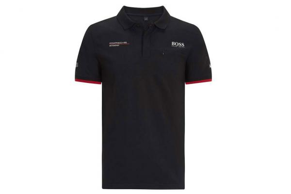 Team Polo-Shirt Porsche Motorsport Collection schwarz