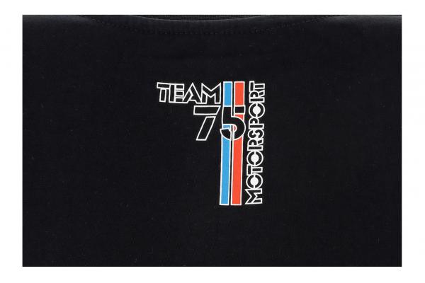 T-Shirt Helmdesign Team75 Motorsport 2017 schwarz