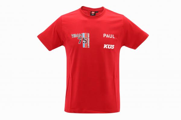 Team T-Shirt Team75 Motorsport DTM 2022 rot 