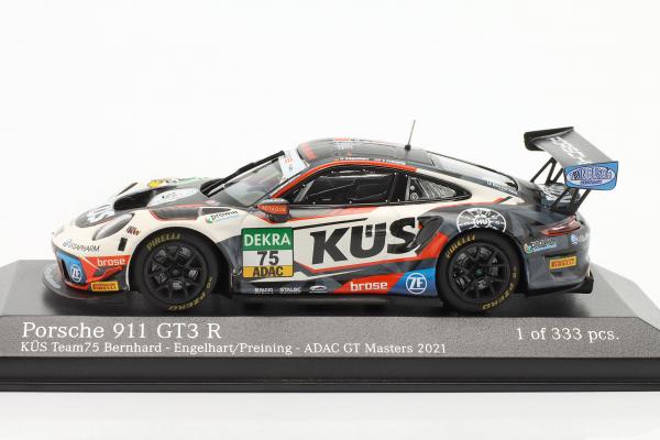 Porsche 911 GT3 R #75 ADAC GT Masters 2021 KÜS Team75 Bernhard 1:43 MInichamps