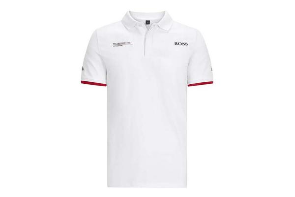Team Polo-Shirt Porsche Motorsport Collection weiß