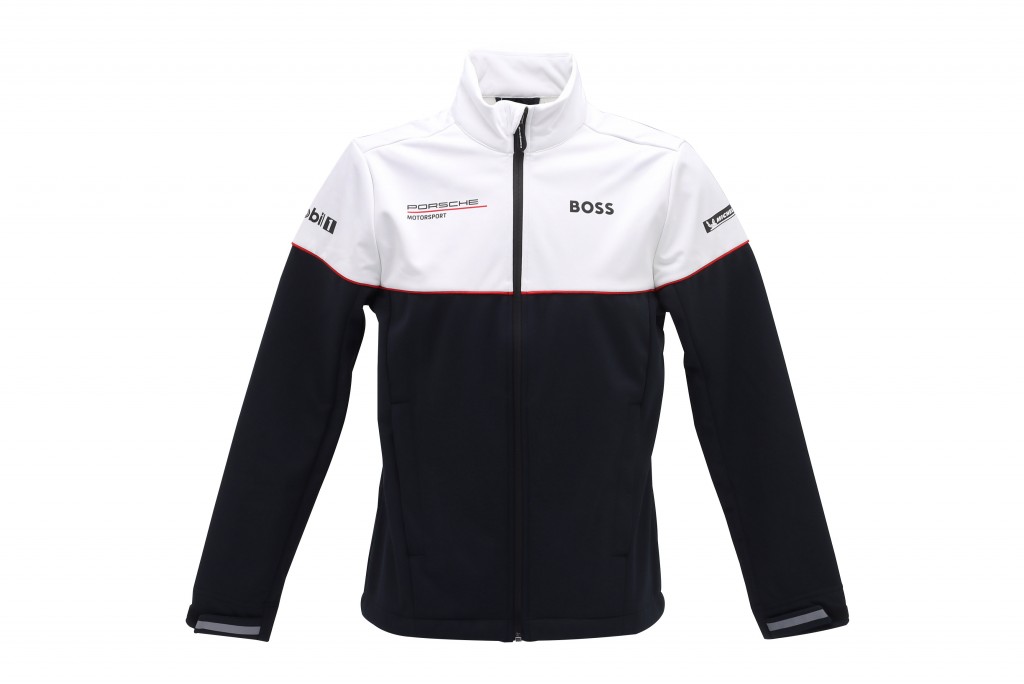 Softshell jacket Porsche Motorsport Collection black / white ...