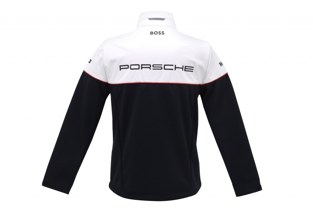 Softshell jacket Porsche Motorsport Collection black / white ...